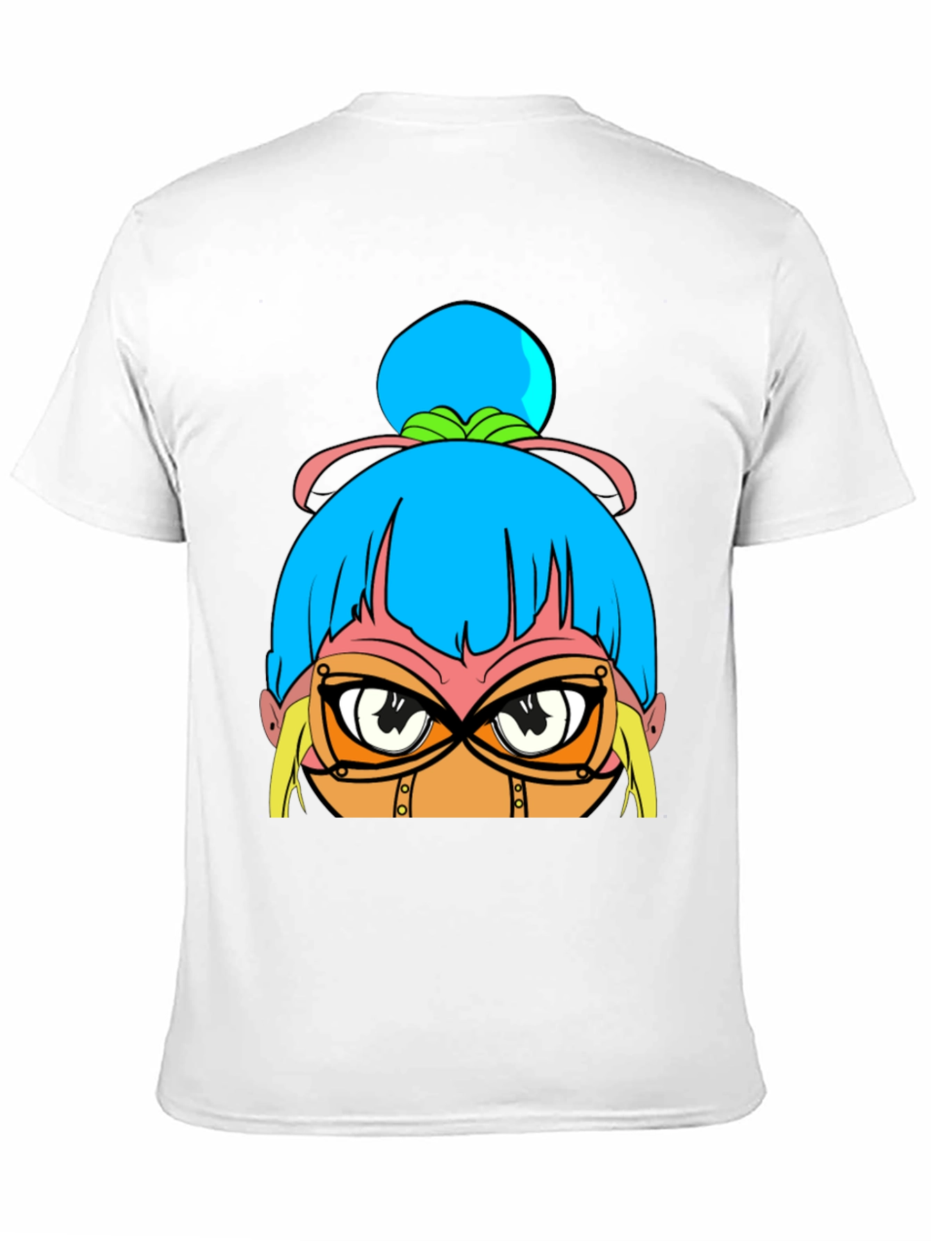 Anime Girl Graphic Black T-Shirt