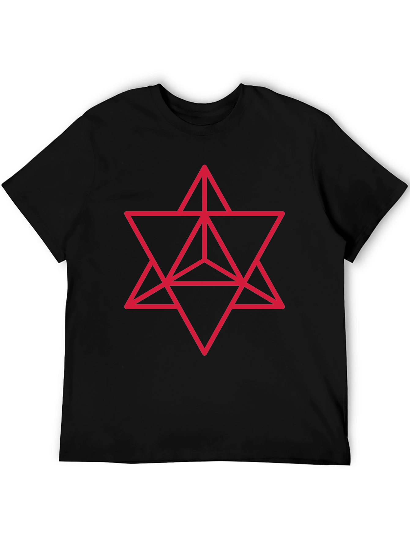 Geometric Merkaba Star T-Shirt
