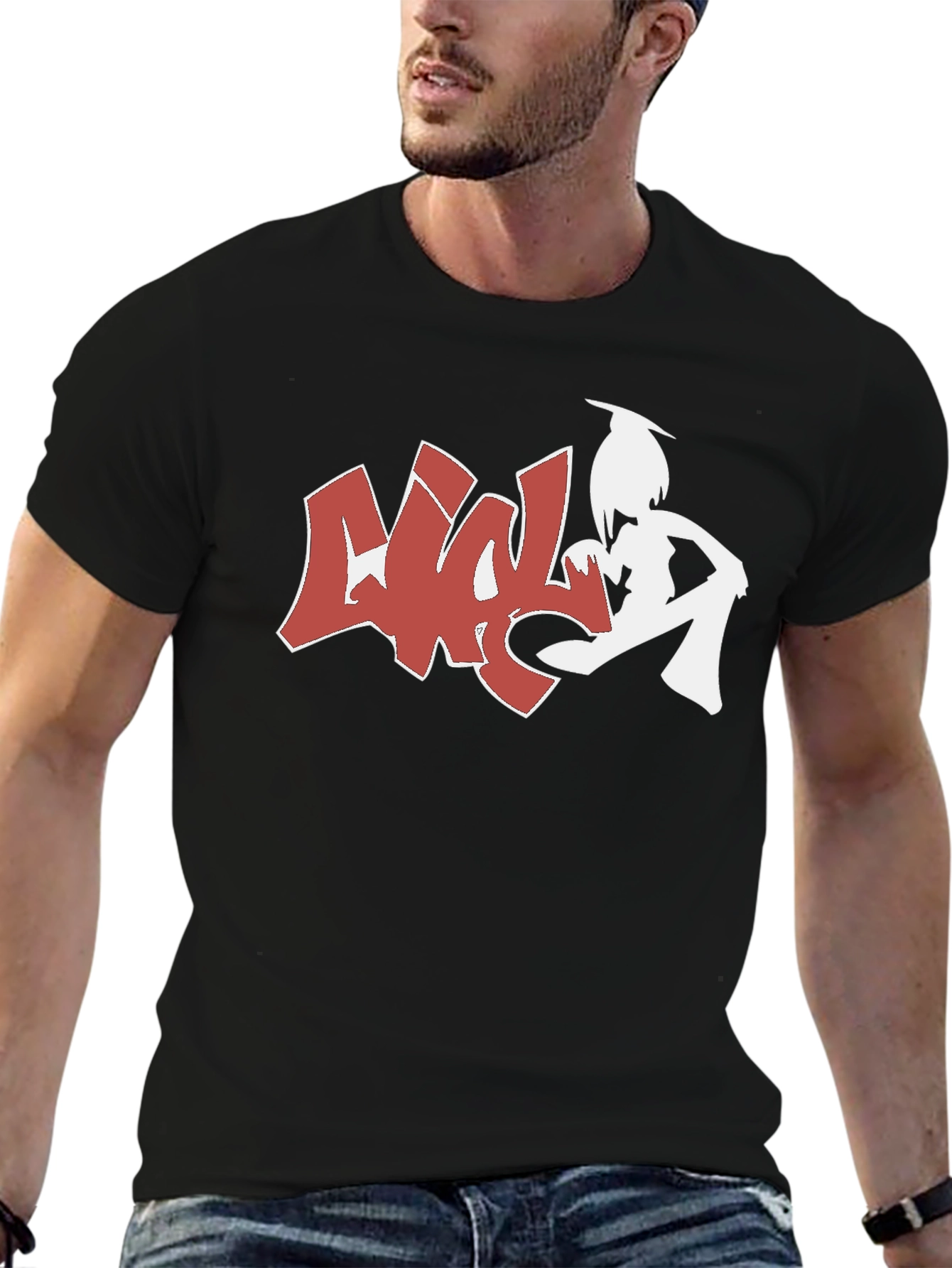 Cool Graphic Tee - Black Shirt with Unique Design