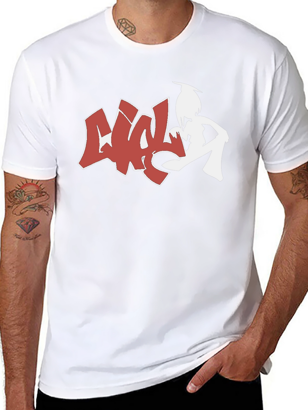 Cool Graphic Tee - Black Shirt with Unique Design