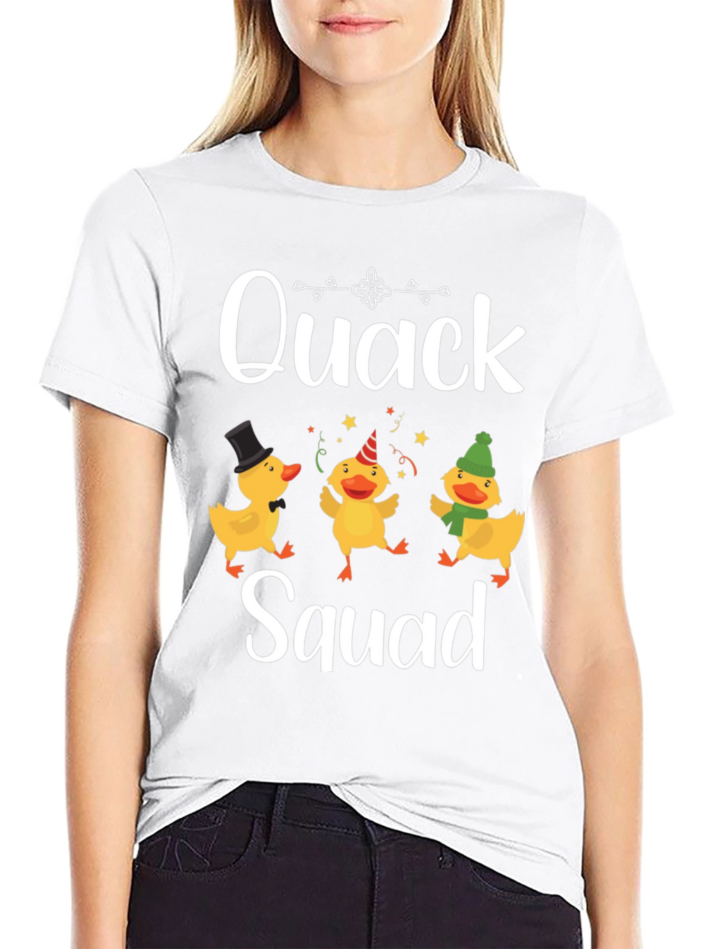 Quack Squad Duck Graphic T-Shirt