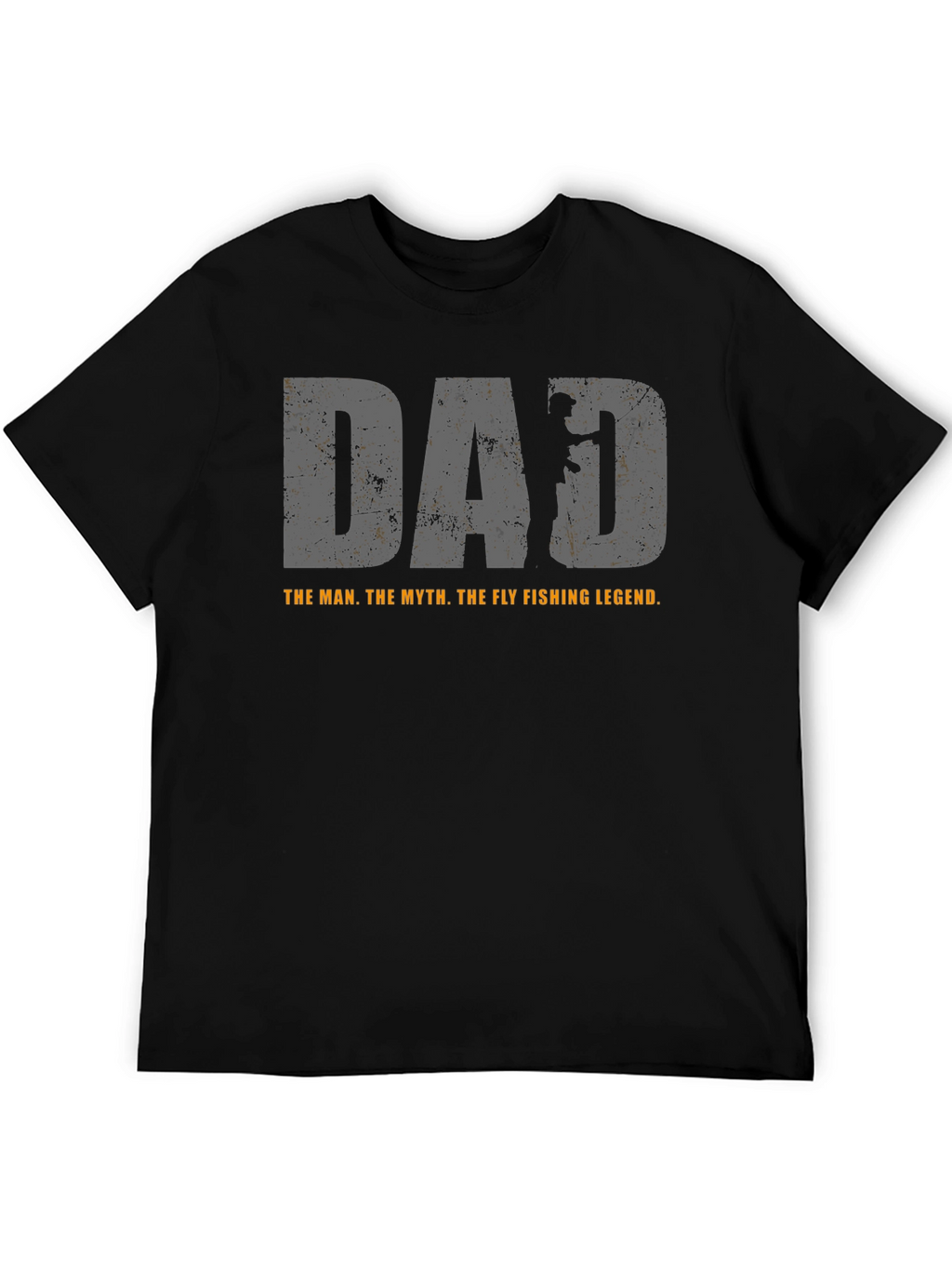 Dad Fly Fishing Legend Graphic Tee