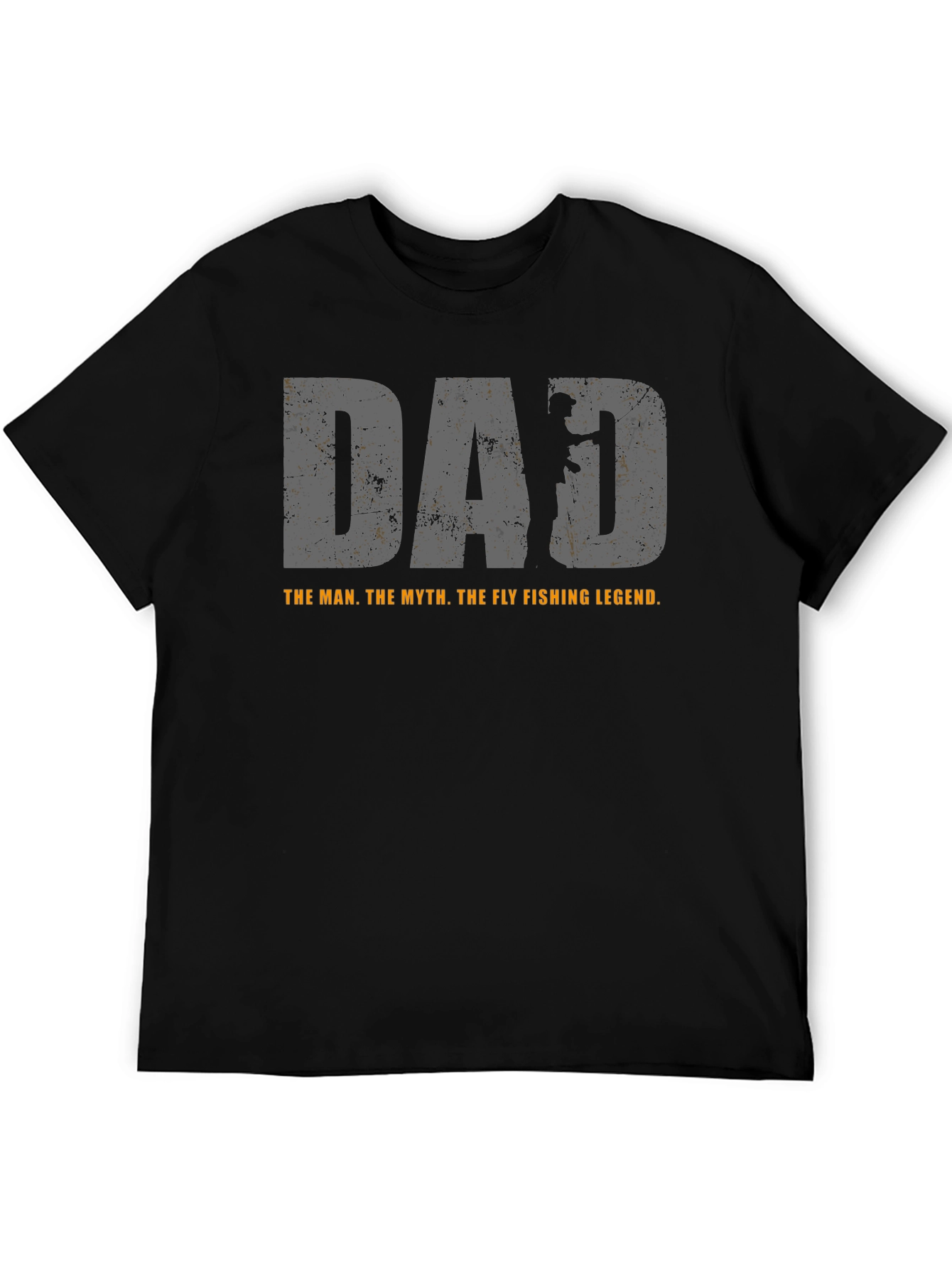Dad Fly Fishing Legend Graphic Tee