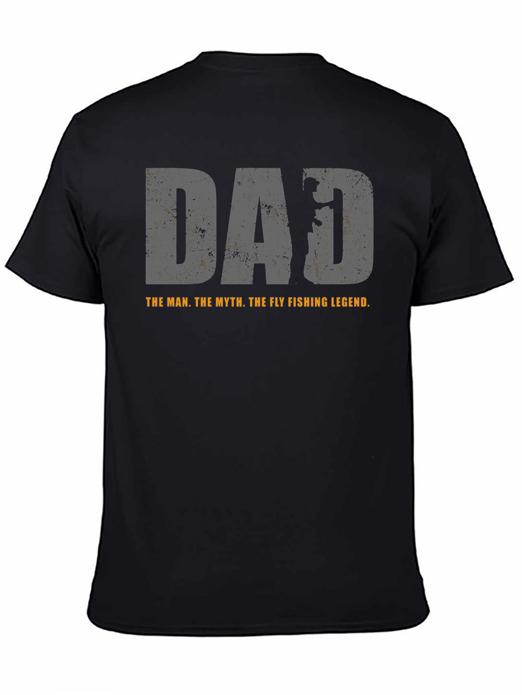 Dad Fly Fishing Legend Graphic Tee