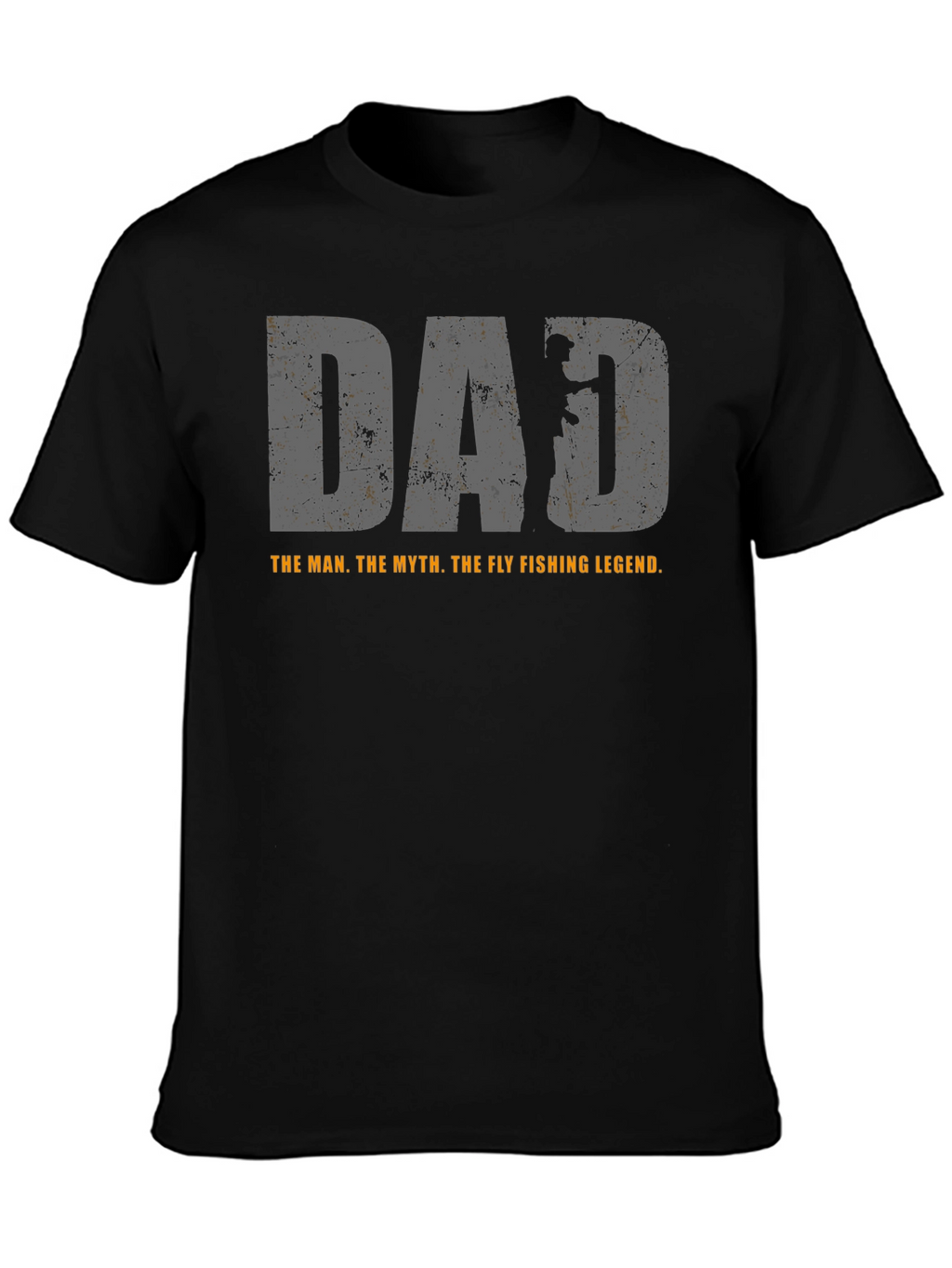 Dad Fly Fishing Legend Graphic Tee