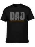 Dad Fly Fishing Legend Graphic Tee