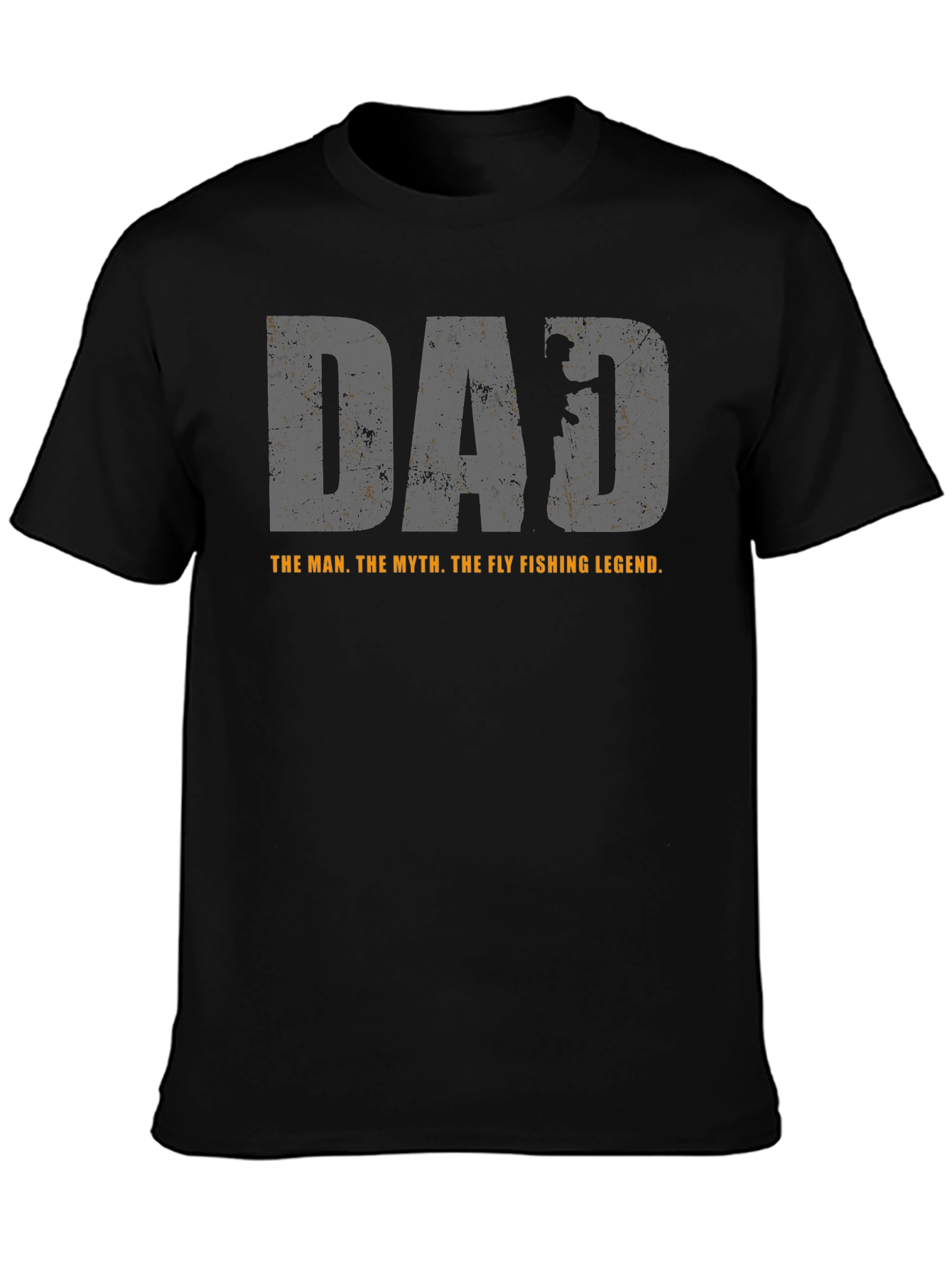 Dad Fly Fishing Legend Graphic Tee
