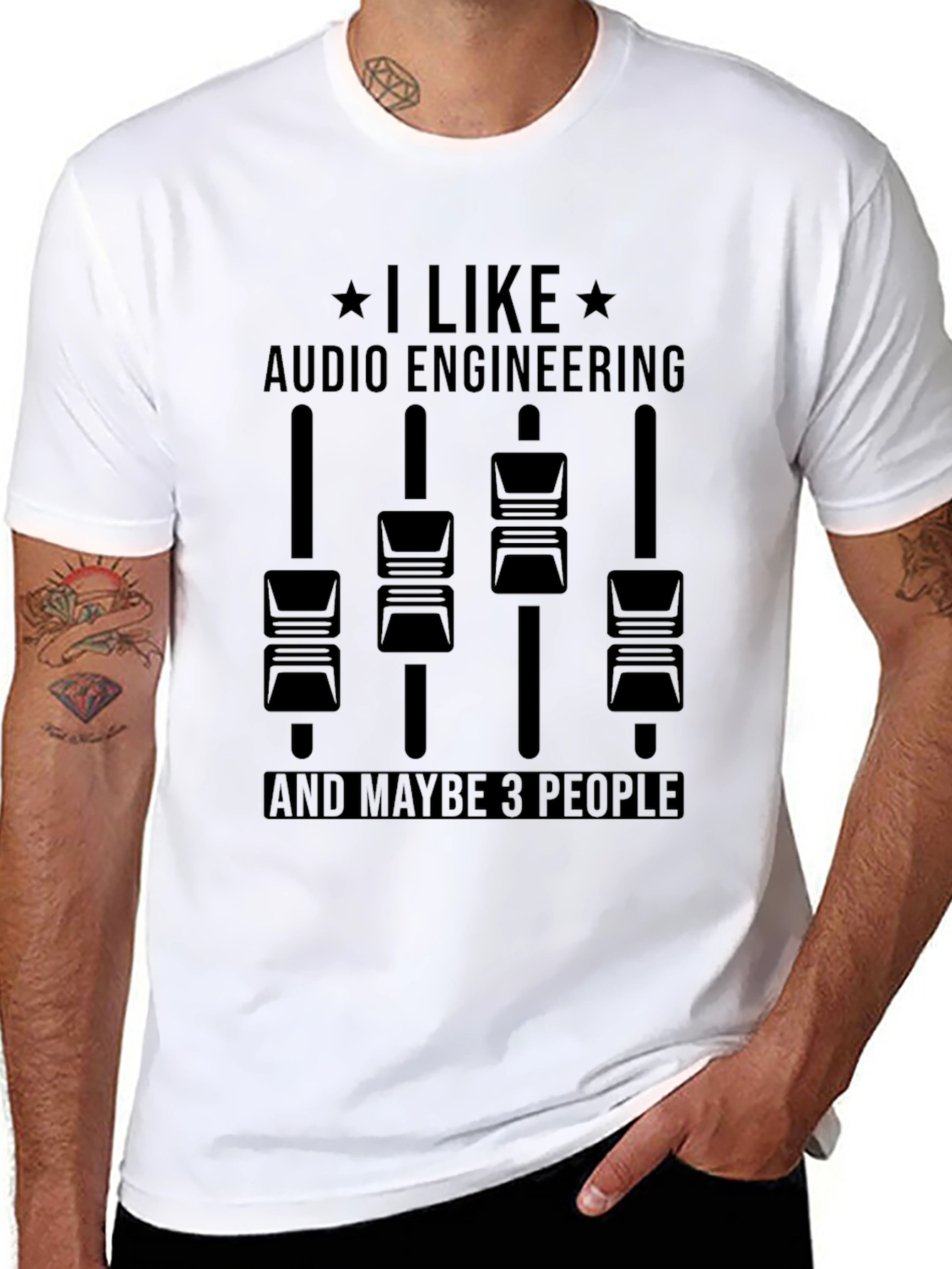 Audio Engineering T-Shirt - Funny Graphic Tee