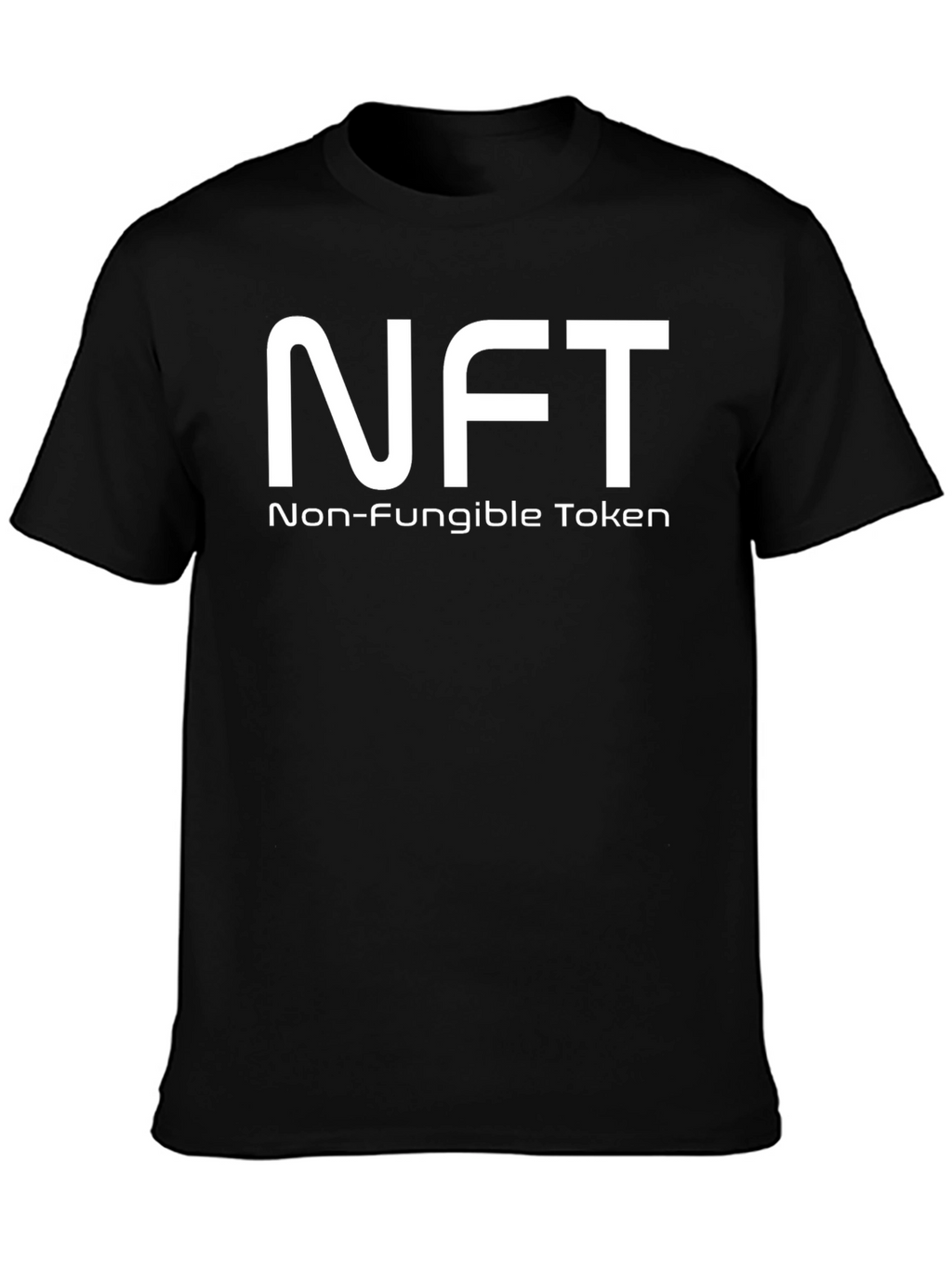 NFT Non-Fungible Token Black T-Shirt