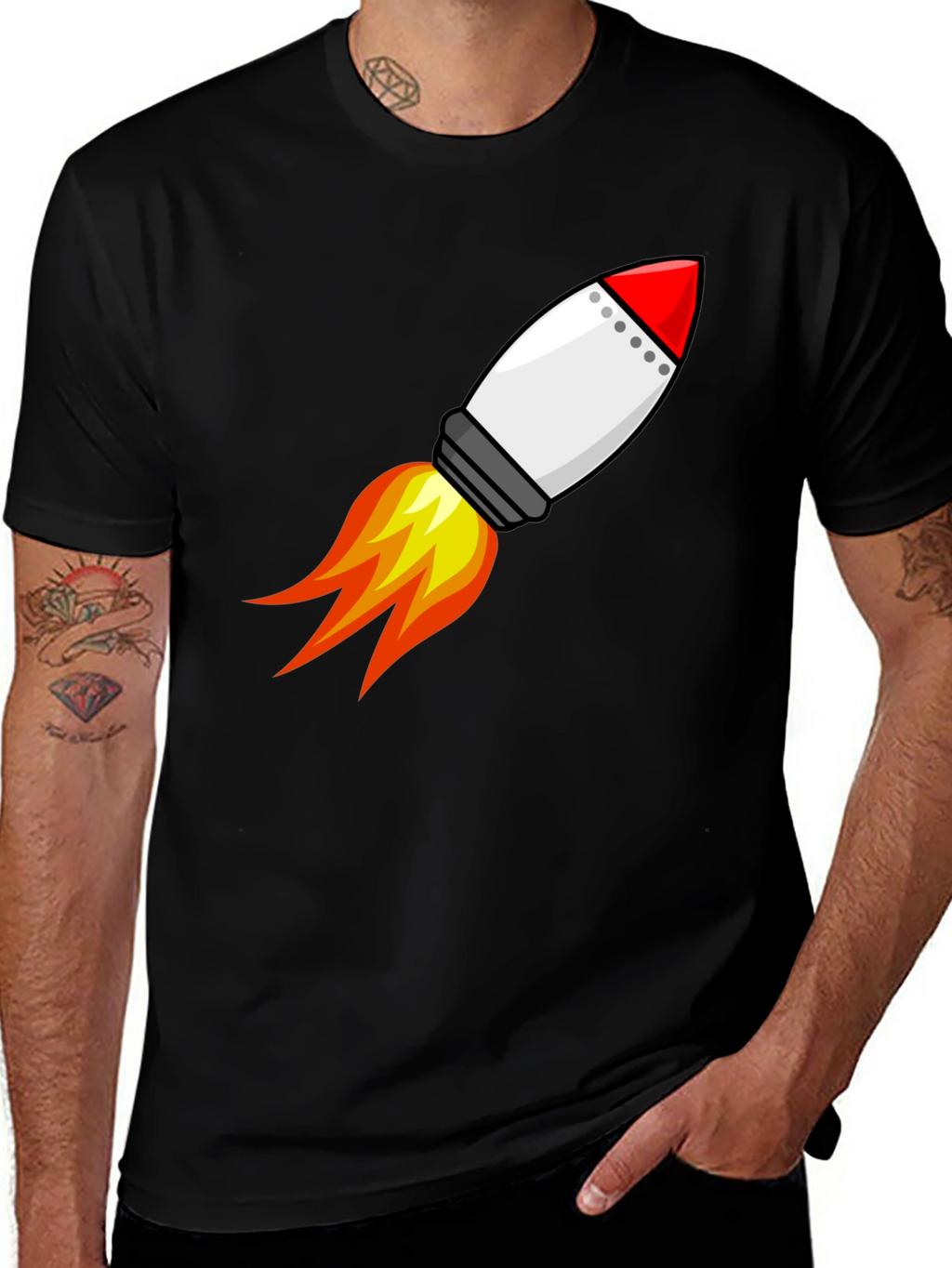 Rocket Launch T-Shirt - Blast Off in Style!