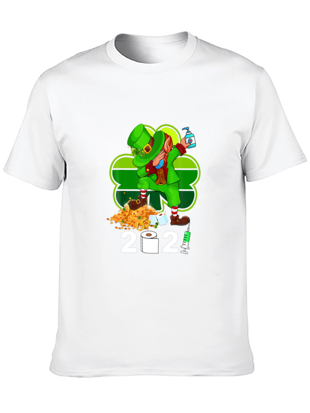 Funny St. Patricks Day 2021 Leprechaun T-Shirt