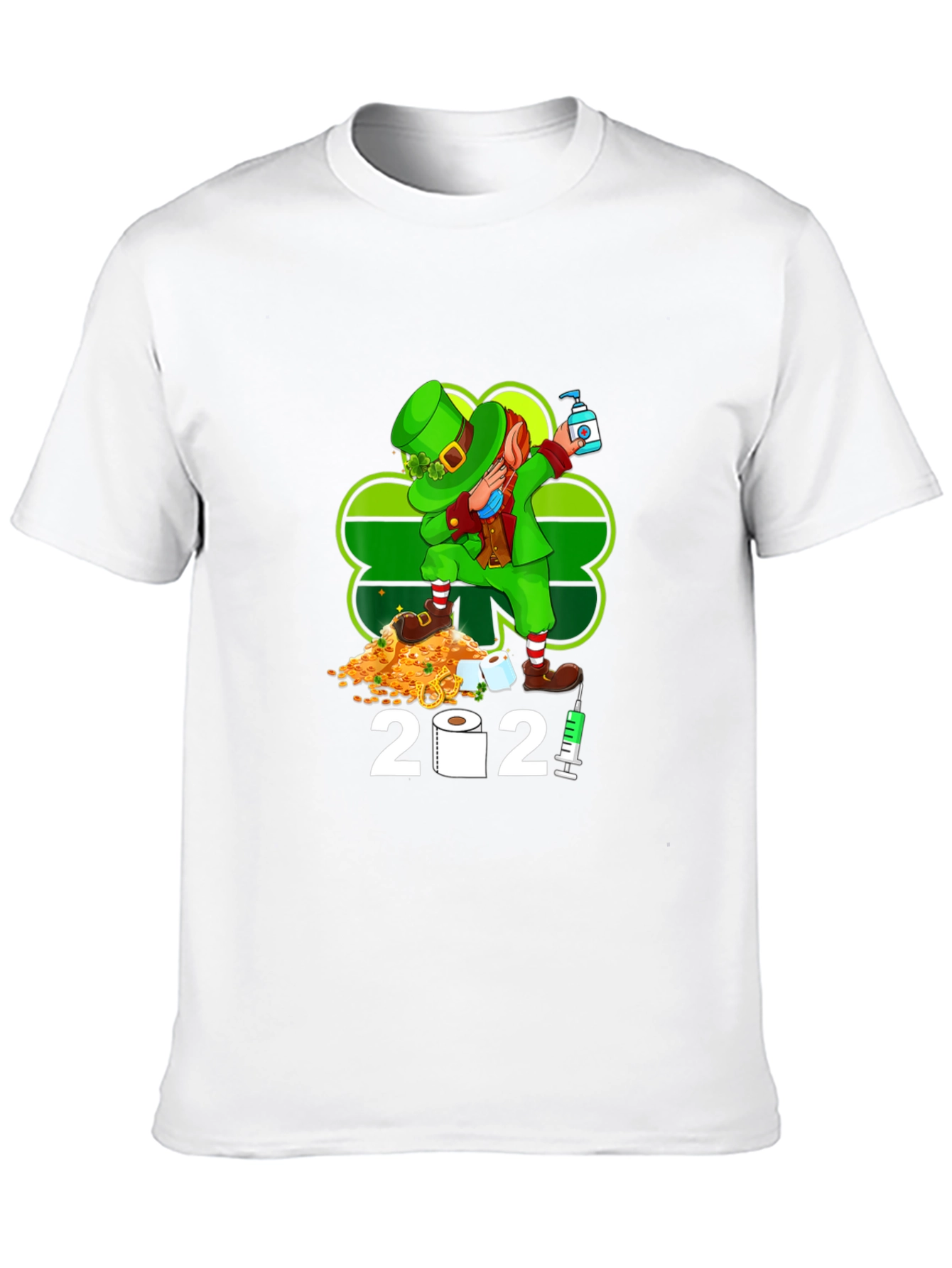 Funny St. Patricks Day 2021 Leprechaun T-Shirt