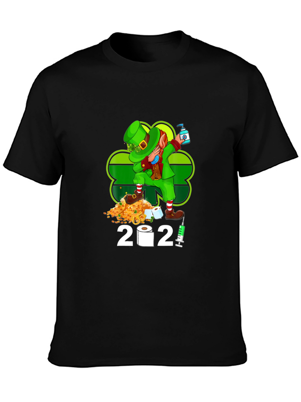 Funny St. Patricks Day 2021 Leprechaun T-Shirt