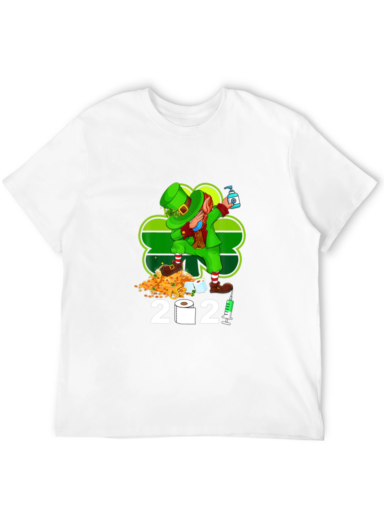 Funny St. Patricks Day 2021 Leprechaun T-Shirt