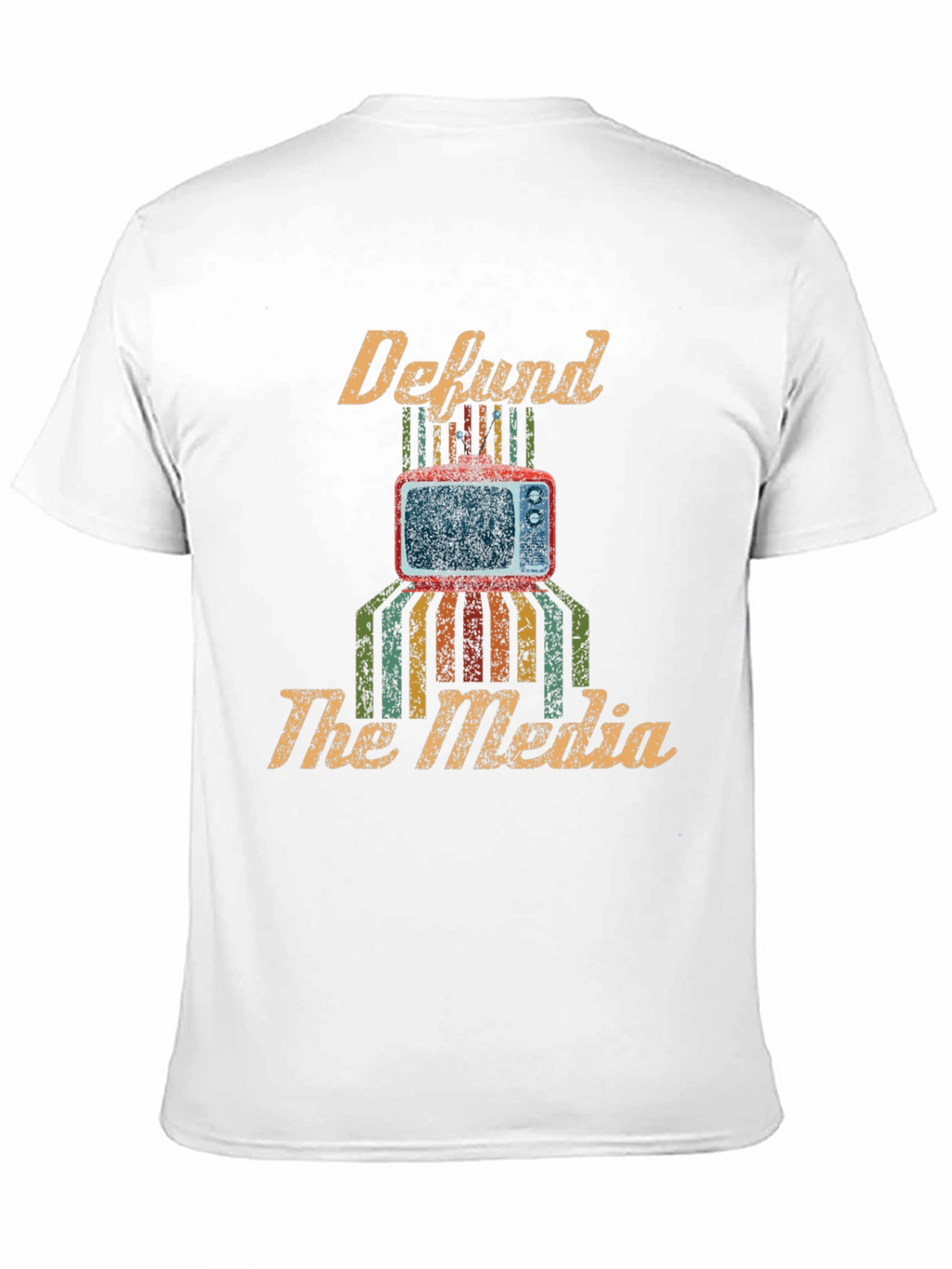 Defund The Media Graphic Tee