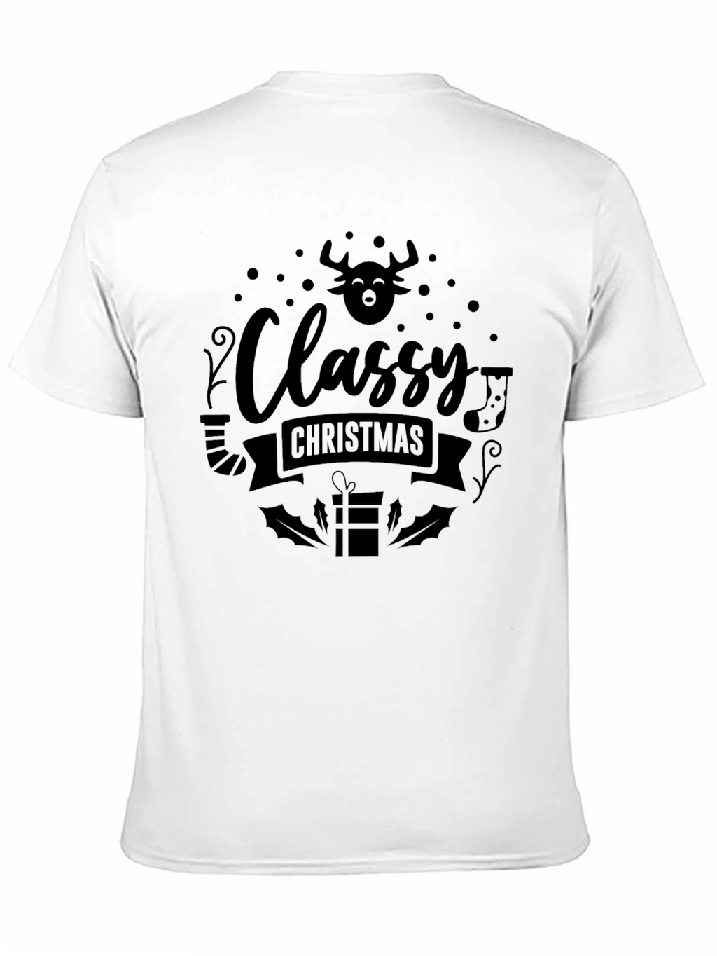 Classy Christmas T-Shirt - Holiday Graphic Tee