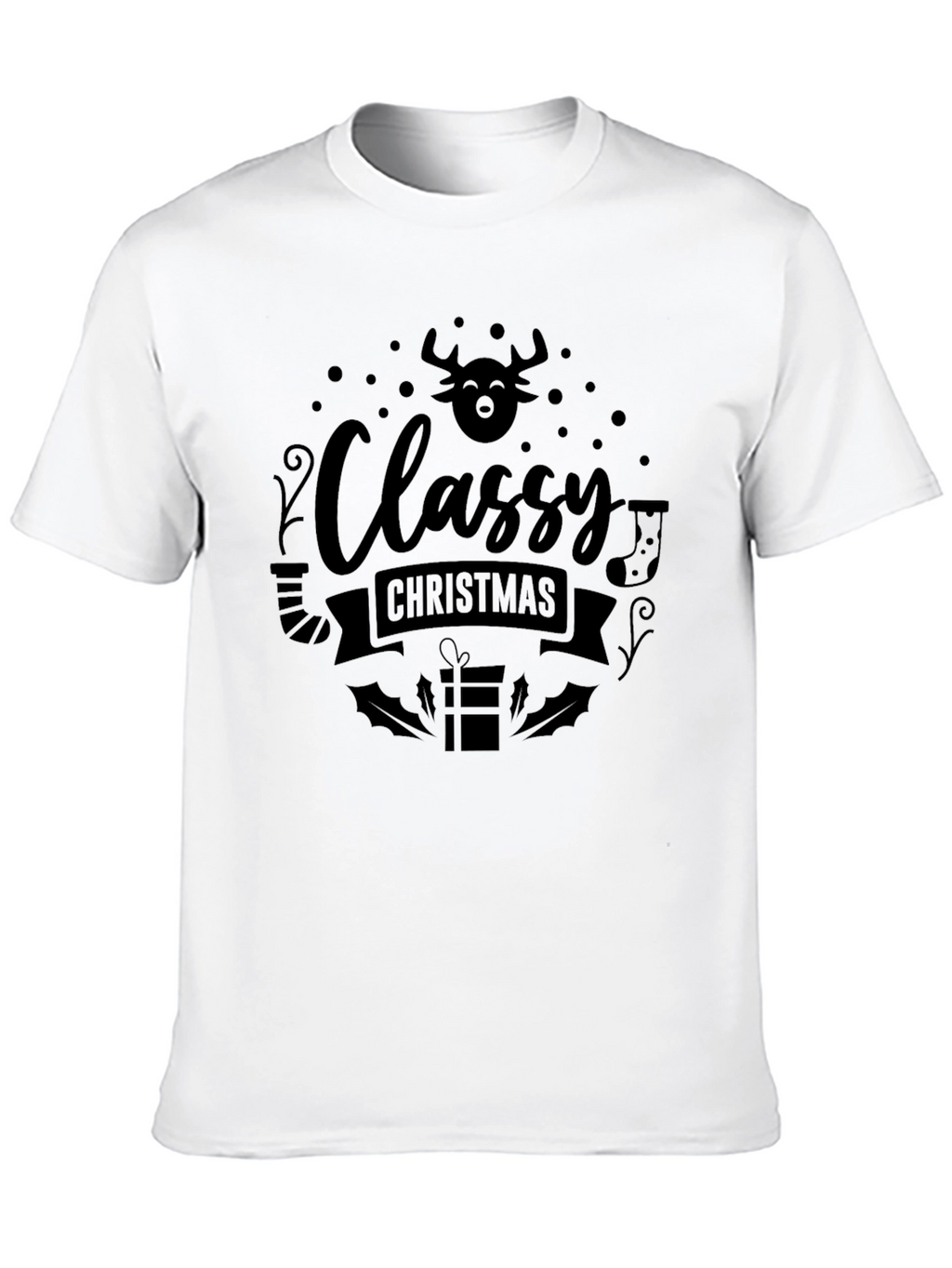 Classy Christmas T-Shirt - Holiday Graphic Tee