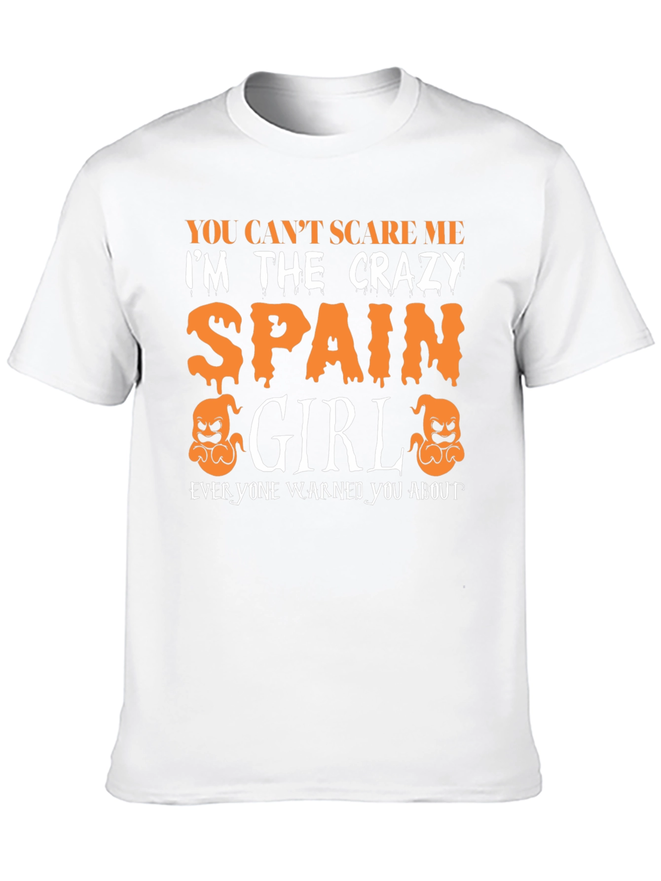 Crazy Spain Girl Halloween T-Shirt