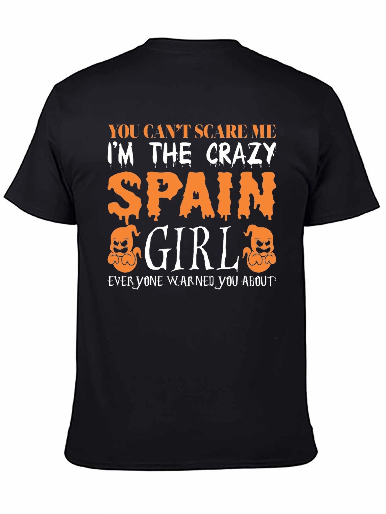 Crazy Spain Girl Halloween T-Shirt