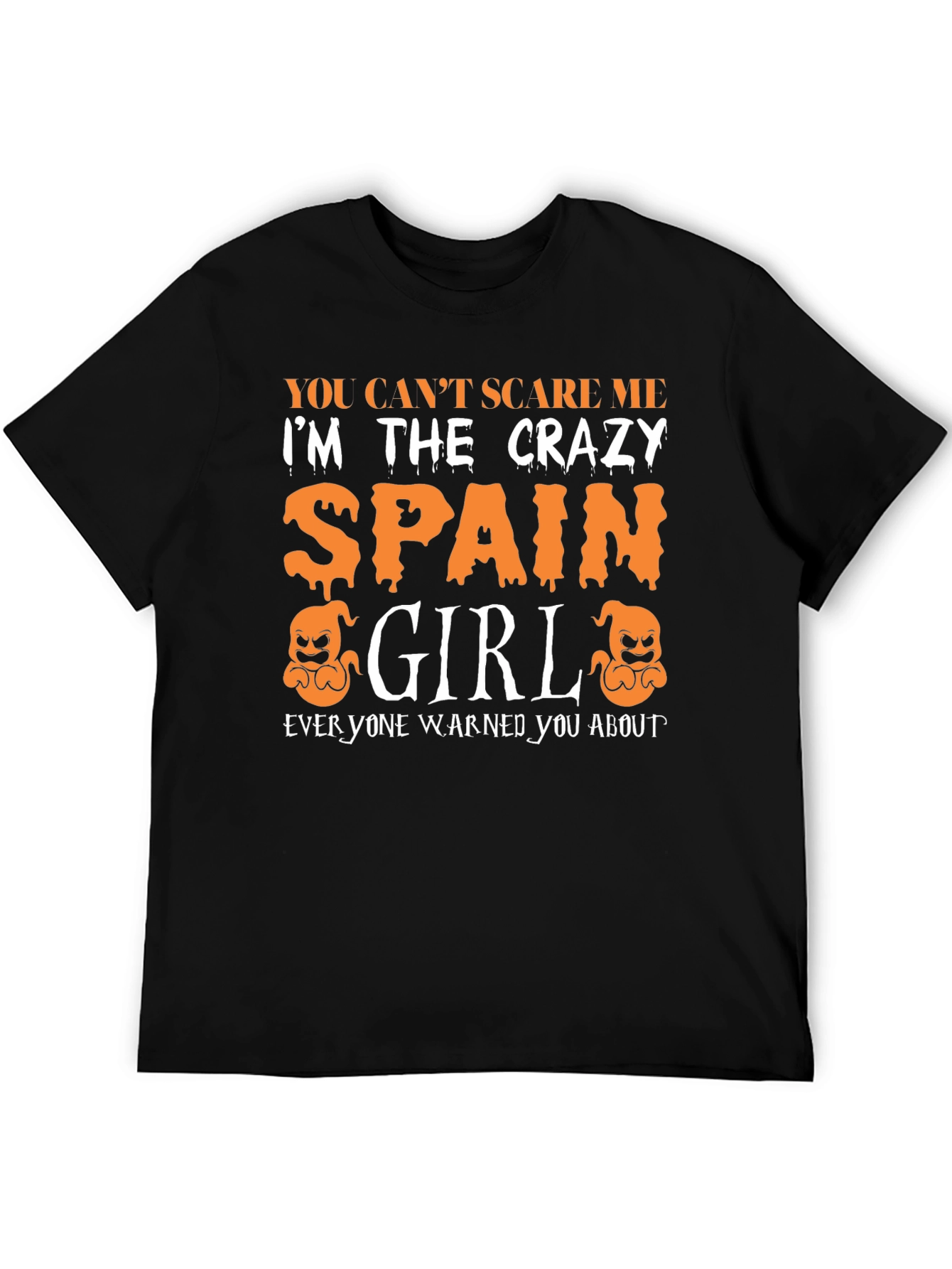 Crazy Spain Girl Halloween T-Shirt
