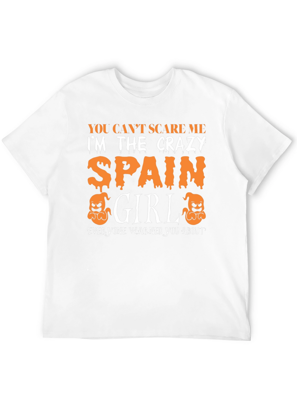 Crazy Spain Girl Halloween T-Shirt