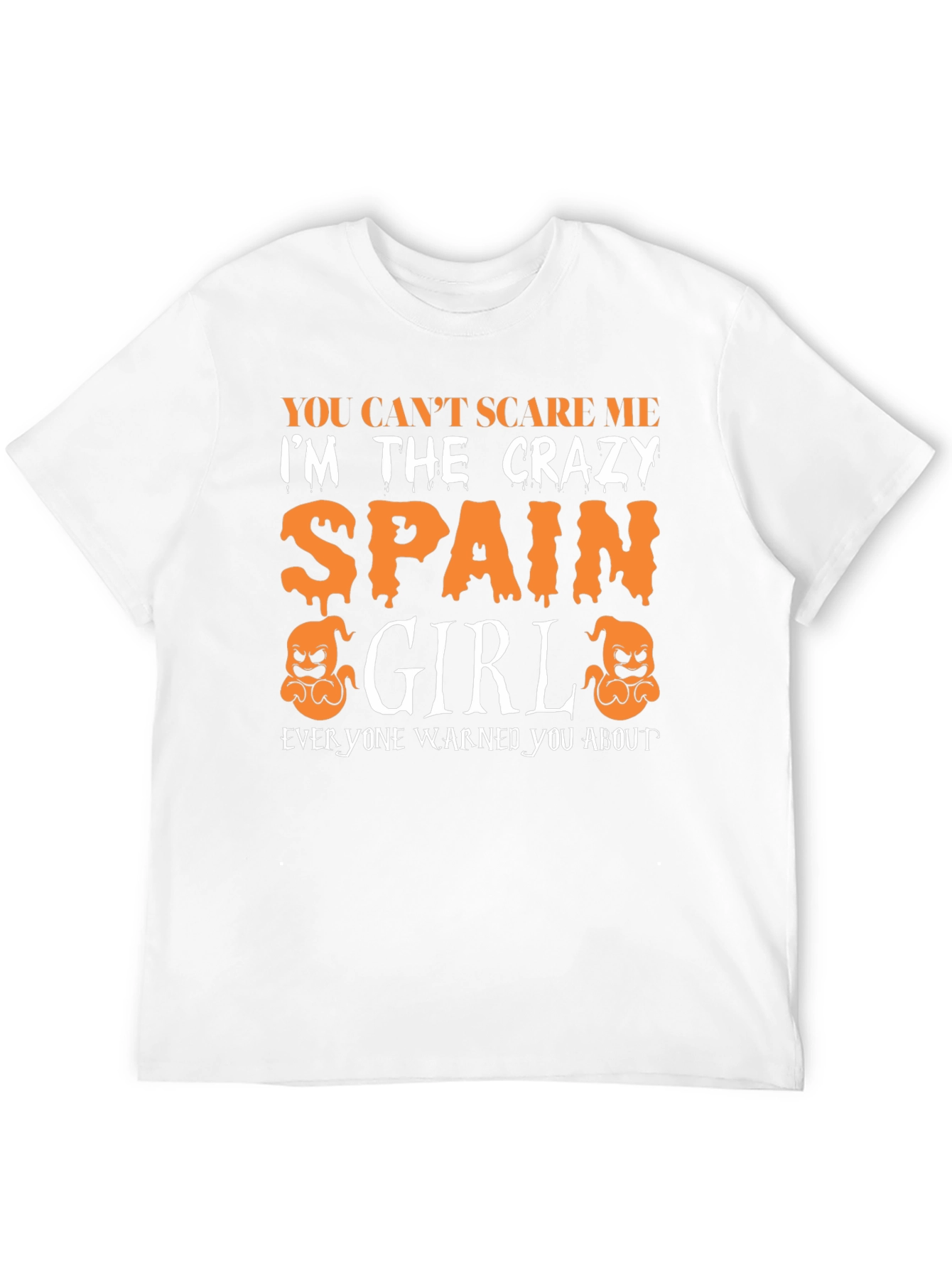 Crazy Spain Girl Halloween T-Shirt