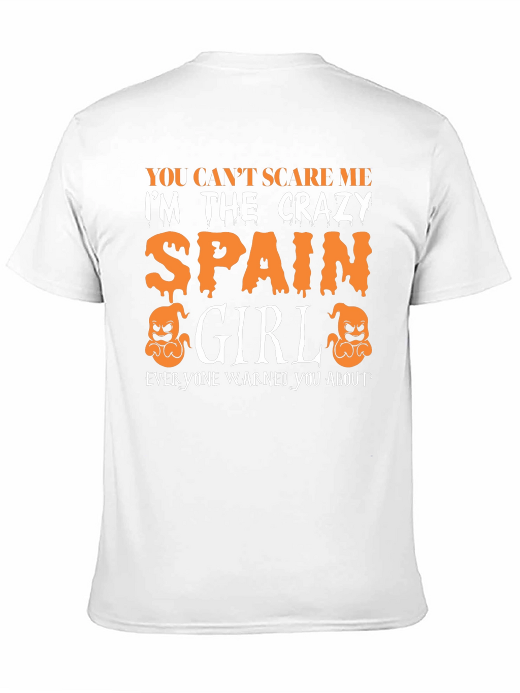 Crazy Spain Girl Halloween T-Shirt