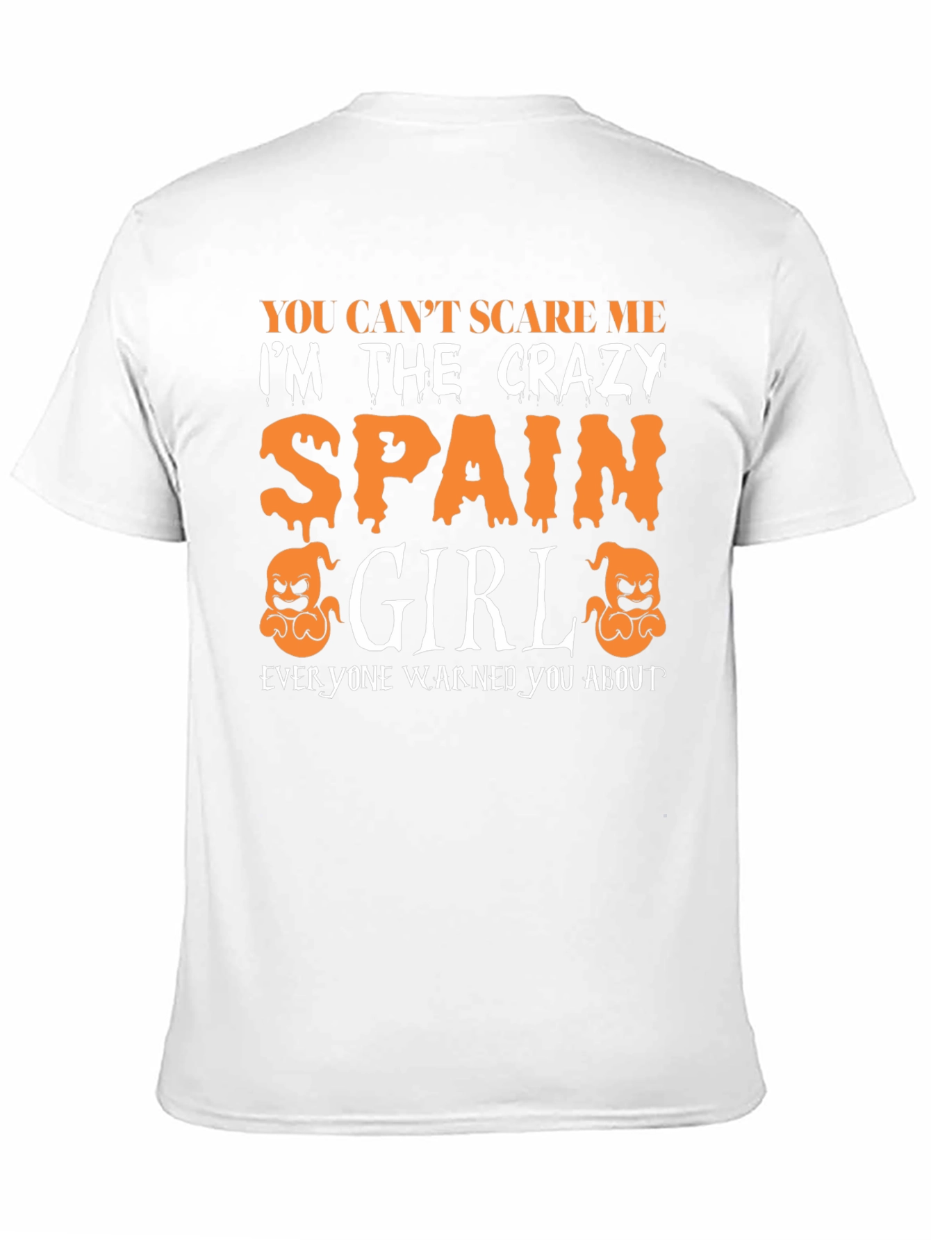 Crazy Spain Girl Halloween T-Shirt