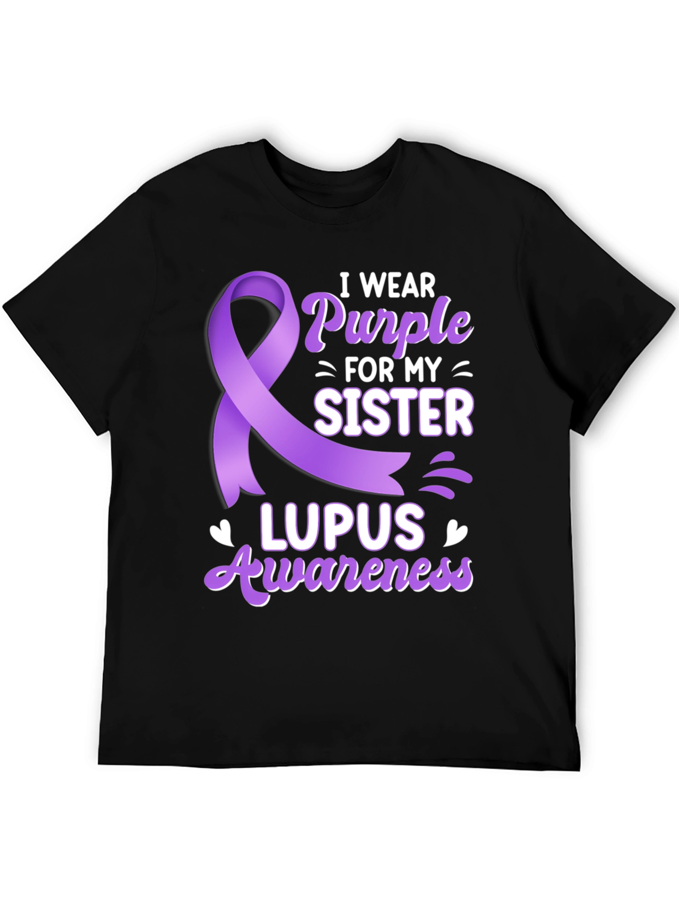 Lupus Awareness T-Shirt - I Wear Purple