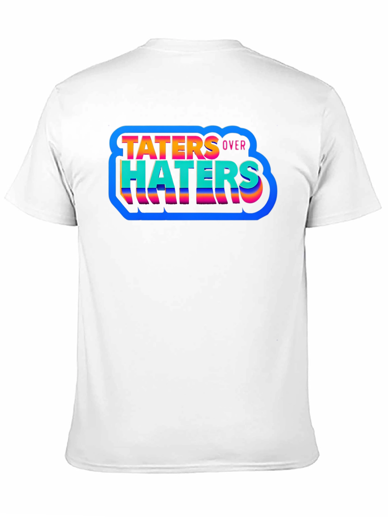 Taters Over Haters Graphic Tee - Trendy Comfort