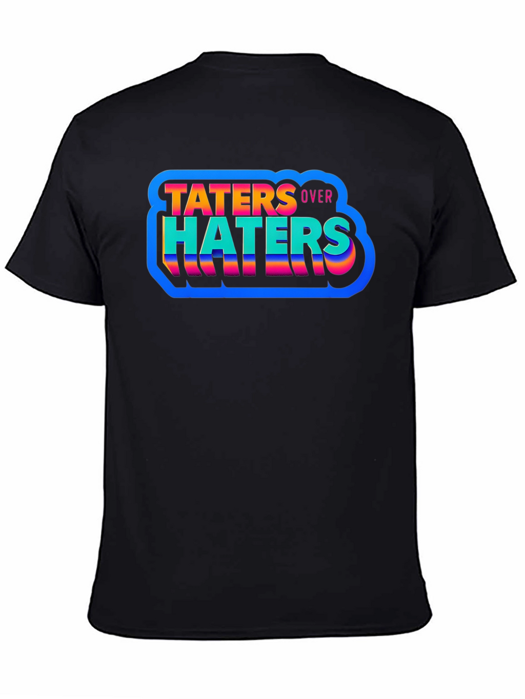 Taters Over Haters Graphic Tee - Trendy Comfort