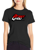 2 Fast 4 You Graphic T-Shirt - Black