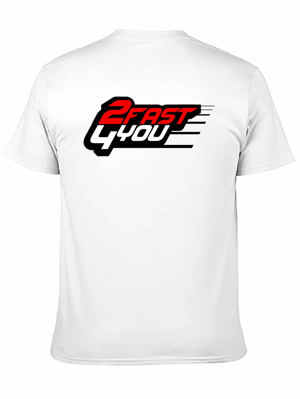 2 Fast 4 You Graphic T-Shirt - Black