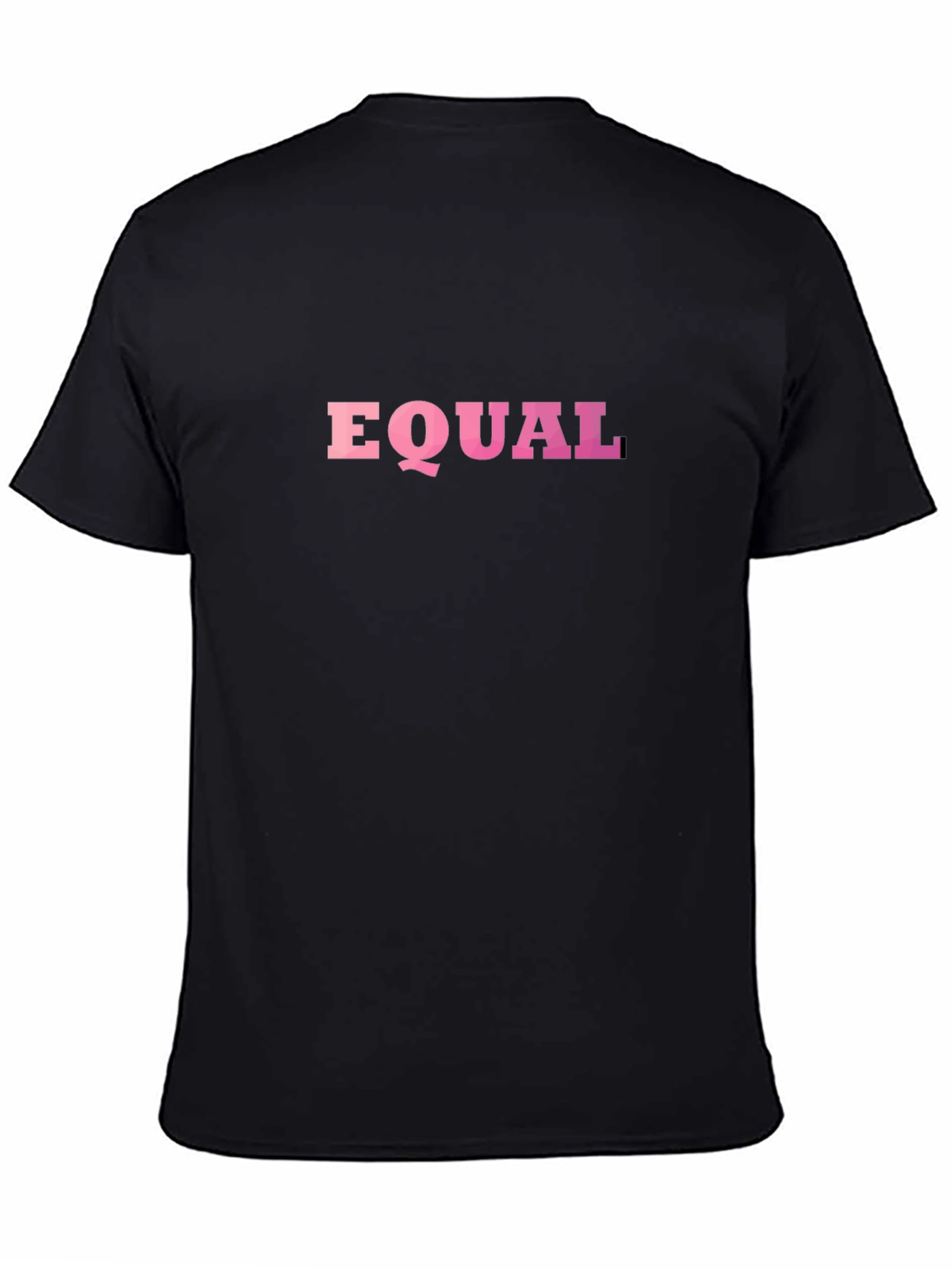 Equal Rights Graphic Tee - Black Unisex T-Shirt