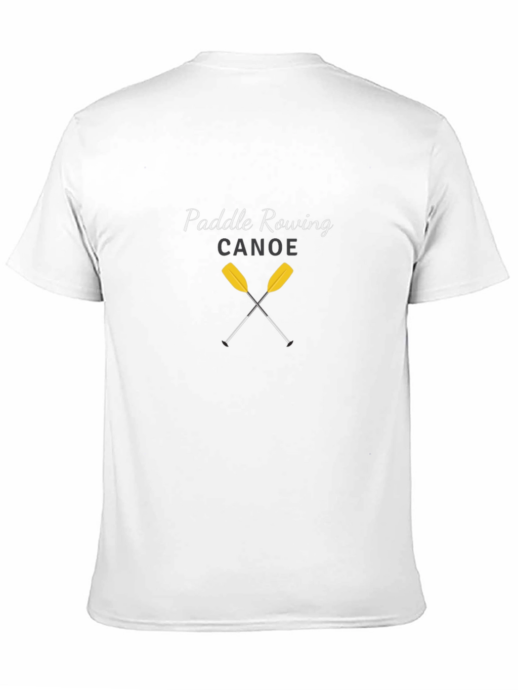 Paddle Row Canoe Graphic Tee - Outdoor Adventure