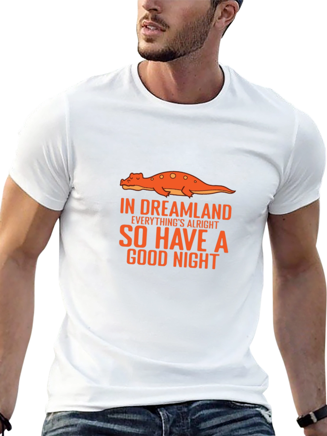 Dreamland Dinosaur Graphic T-Shirt