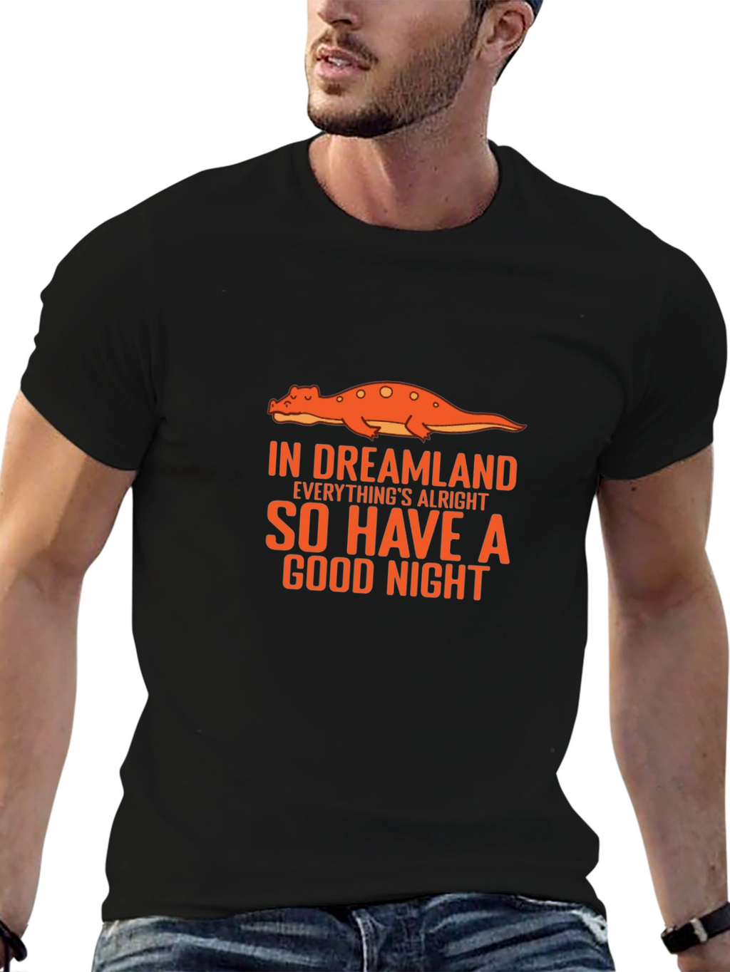 Dreamland Dinosaur Graphic T-Shirt