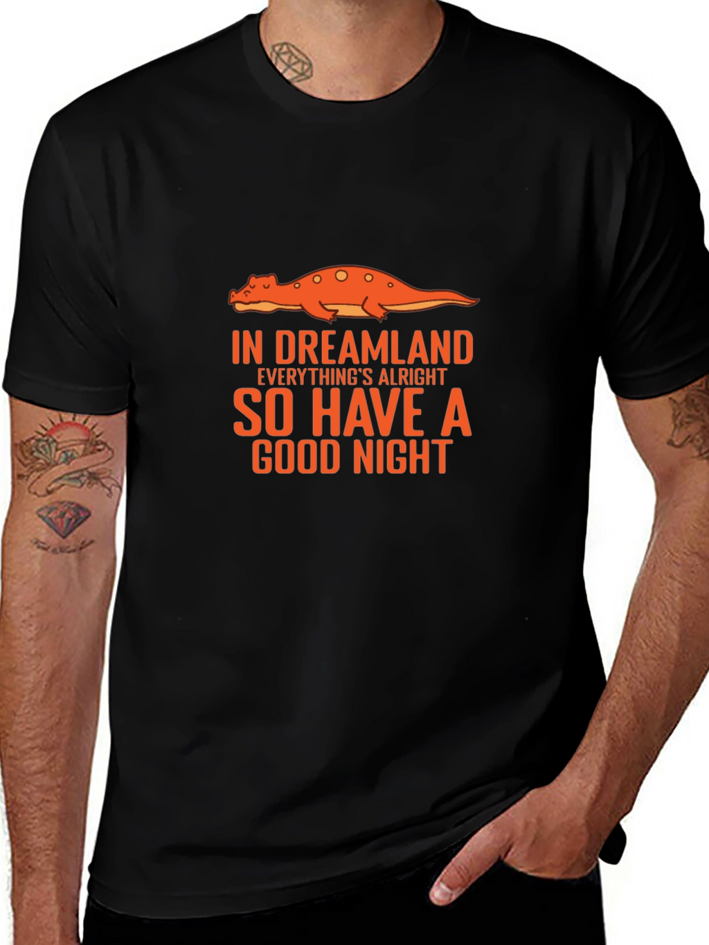 Dreamland Dinosaur Graphic T-Shirt