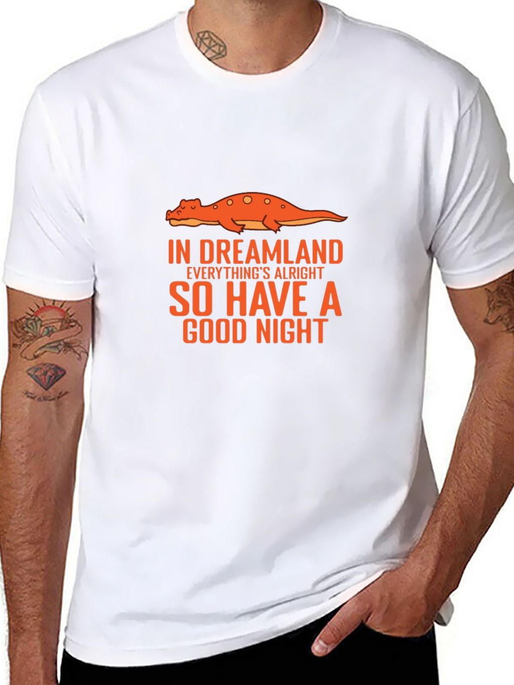 Dreamland Dinosaur Graphic T-Shirt