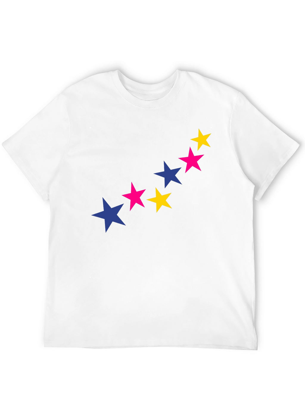 Starry Graphic Tee - Bold & Stylish Black T-Shirt