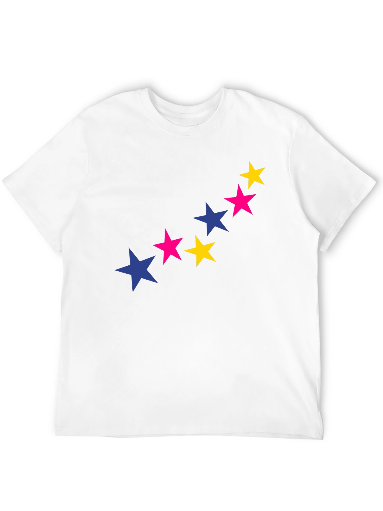 Starry Graphic Tee - Bold & Stylish Black T-Shirt