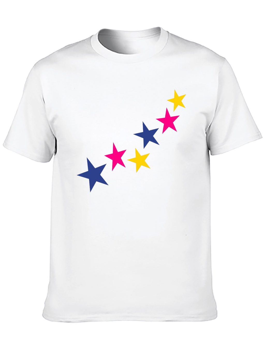 Starry Graphic Tee - Bold & Stylish Black T-Shirt