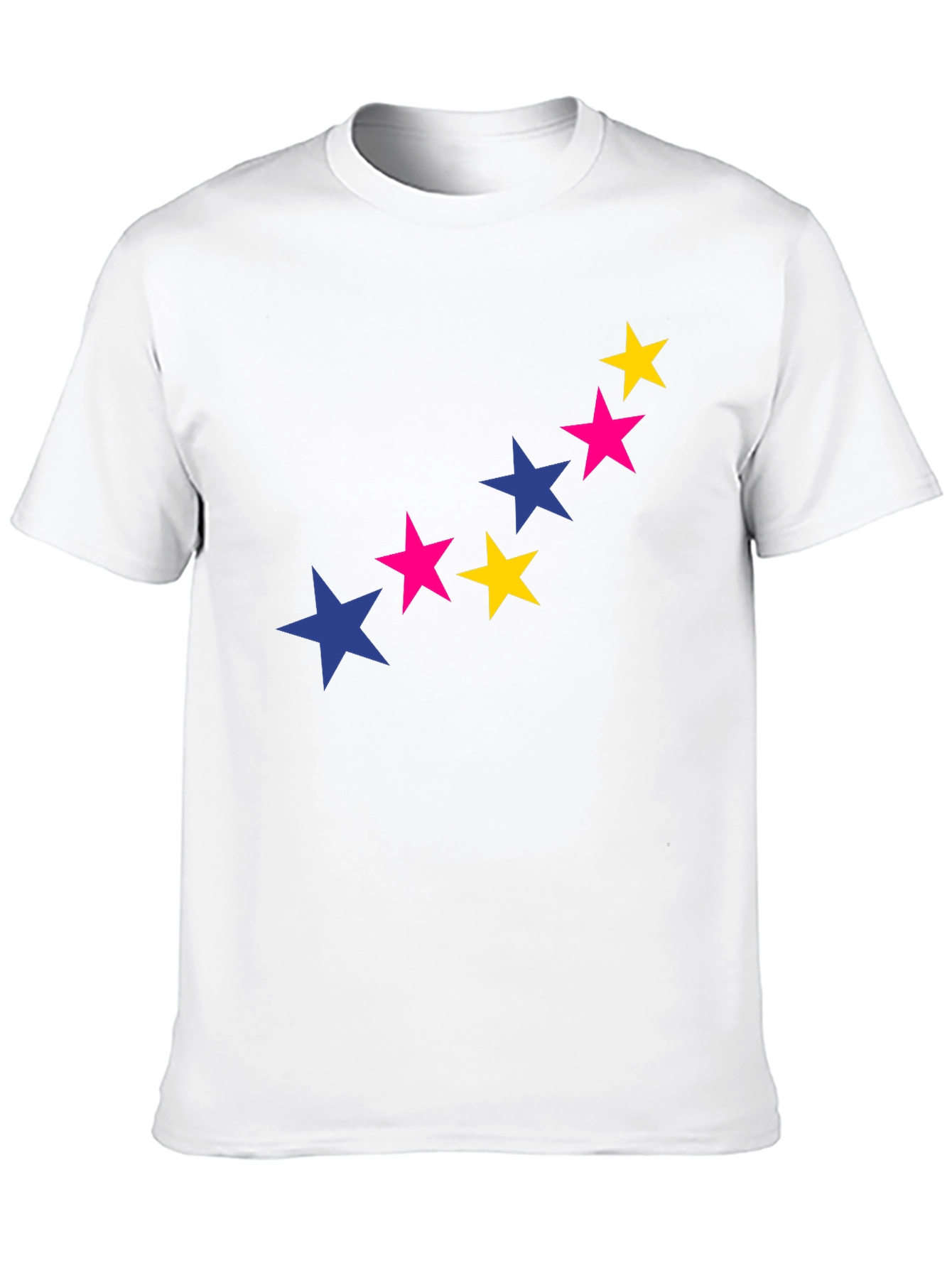 Starry Graphic Tee - Bold & Stylish Black T-Shirt