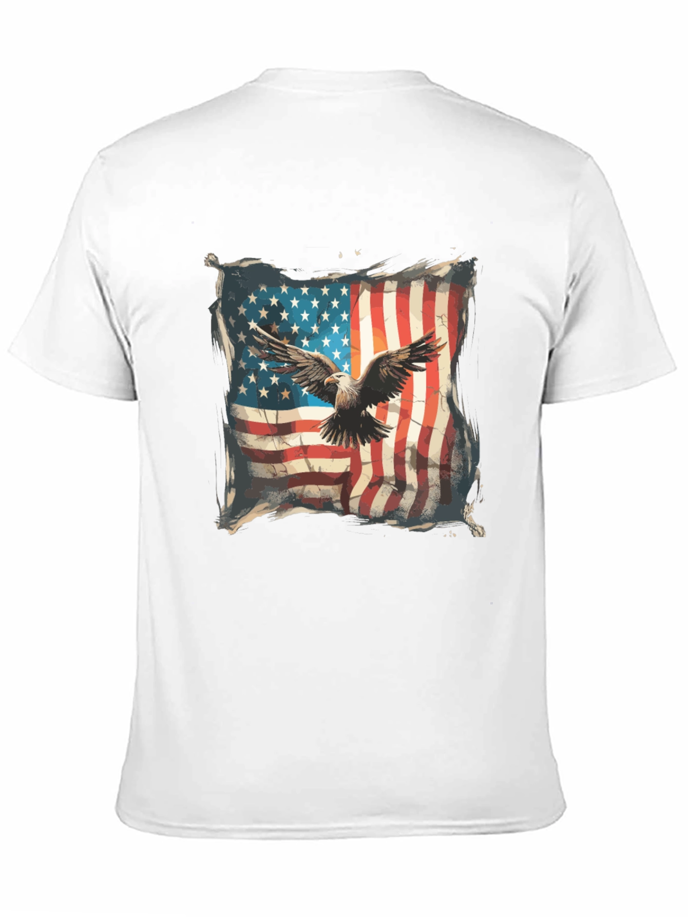 American Eagle Flag Graphic T-Shirt