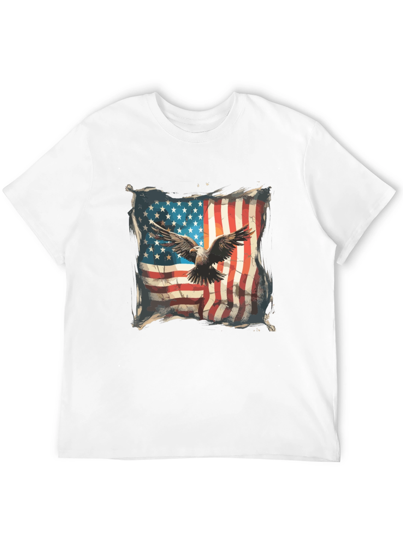 American Eagle Flag Graphic T-Shirt
