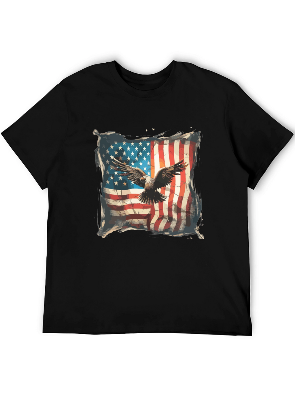American Eagle Flag Graphic T-Shirt