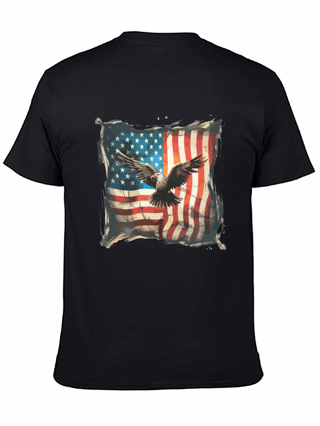 American Eagle Flag Graphic T-Shirt