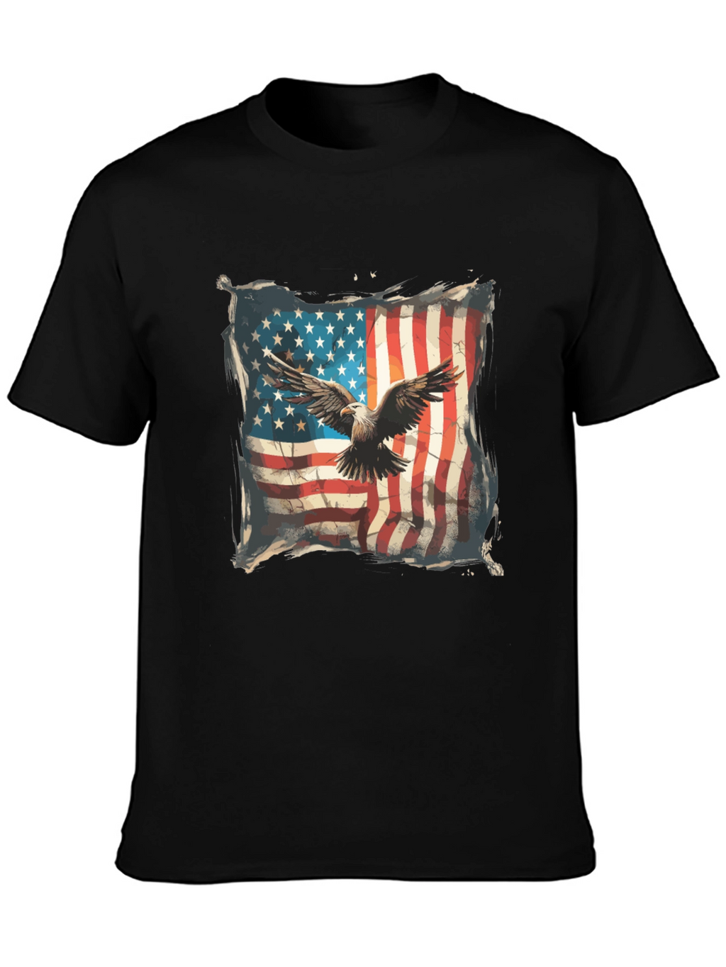 American Eagle Flag Graphic T-Shirt