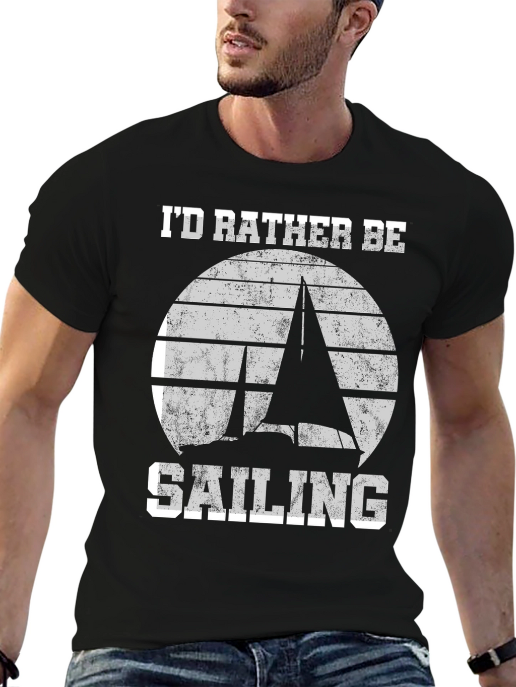 Id Rather Be Sailing T-Shirt