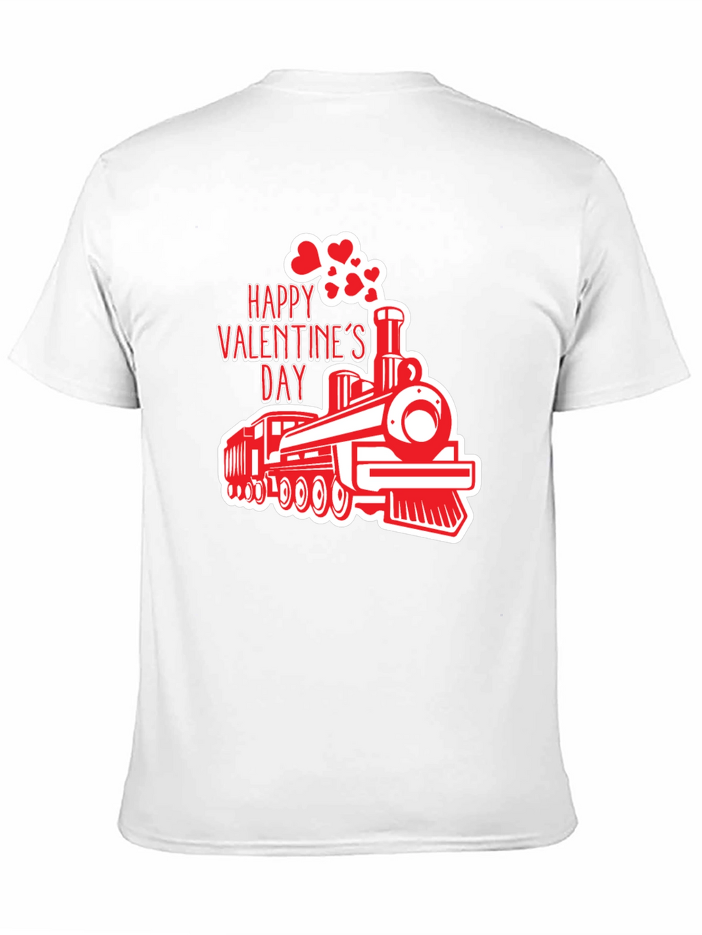 Valentines Day Train T-Shirt